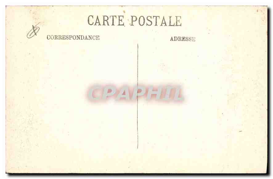 CPA Baie de Cassis Calanque de Port Pin  — Verso