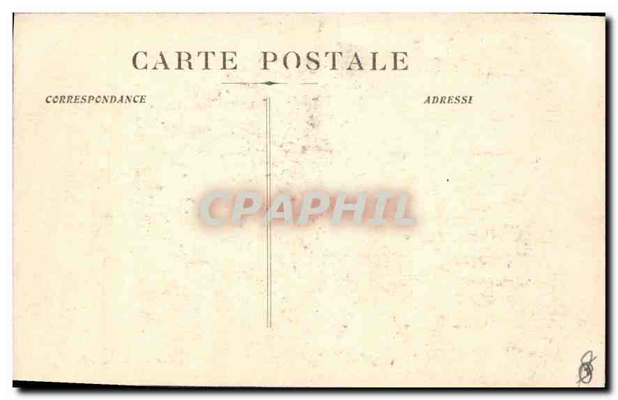 CPA Cuges Vallon de l'Escargot  — Verso
