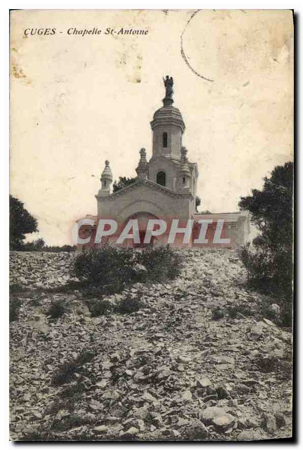 CPA Cuges Chapelle St Antoine 