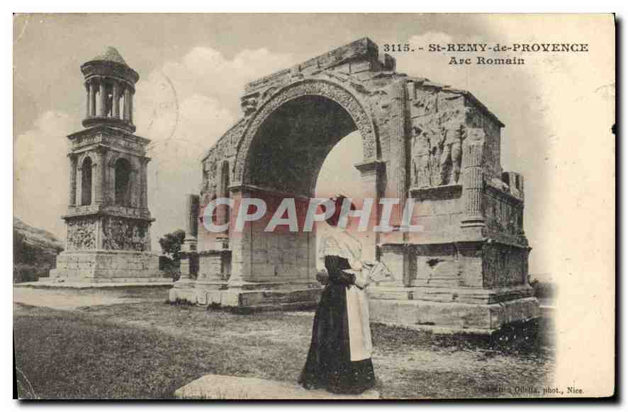 St-REMY-de-PROVENCE — Arc Romain — Quella, phot., Nice, n°3115