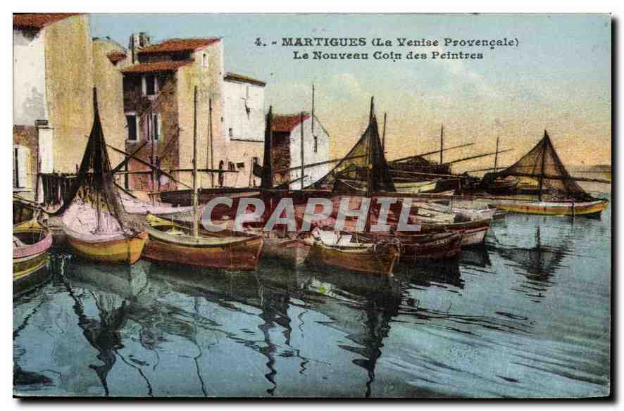 Martigues (La Venise Provençale) — Le Nouveau Coin des Peintres — Édition Artanique A. Tardy