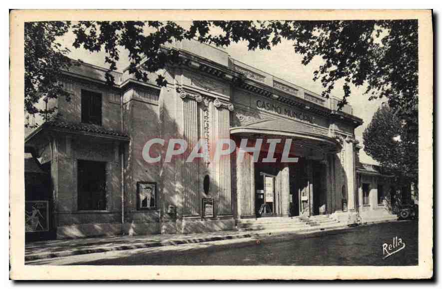 CPA Aix en Provence le casino municipal poillence architecte 
