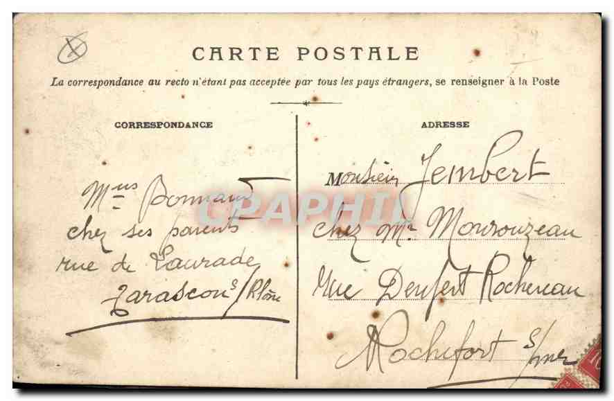 CPA Tarascon vue generale  — Back