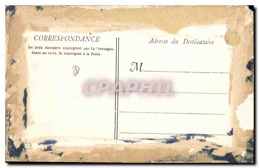 Aix-en-Provence - 64 - Kapelle des Ursulinenklosters — Sammlung Jaussaud Aix — Rückseite