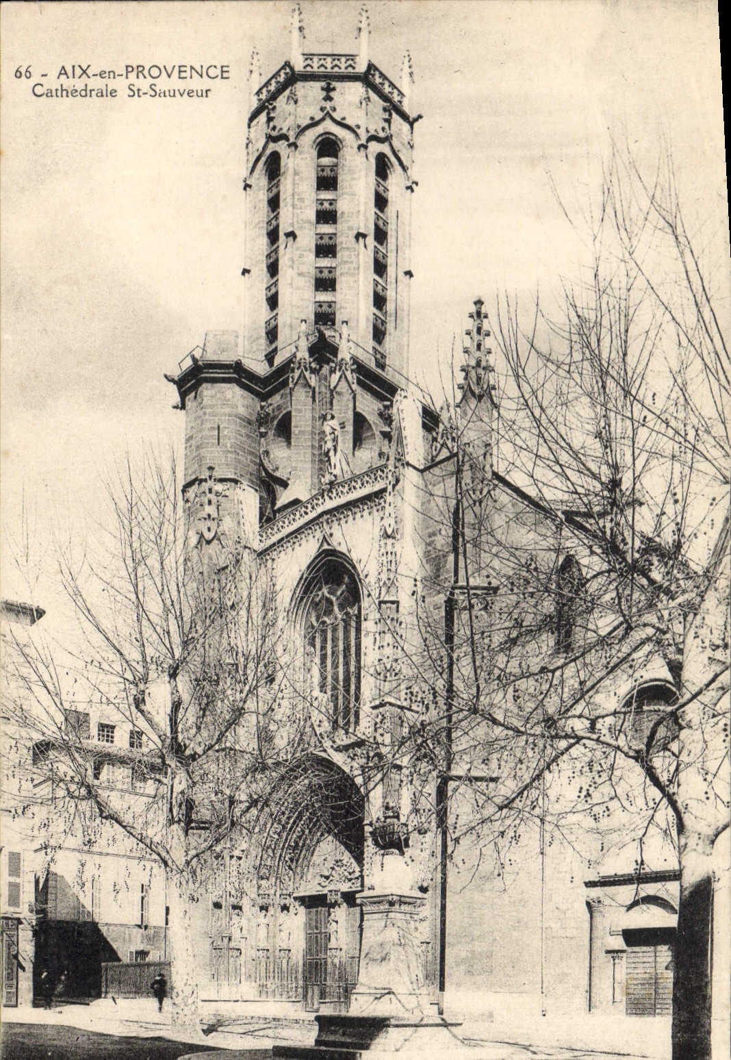 Aix-en-Provence — Cathédrale Saint-Sauveur — éditeur inconnu, n° 66