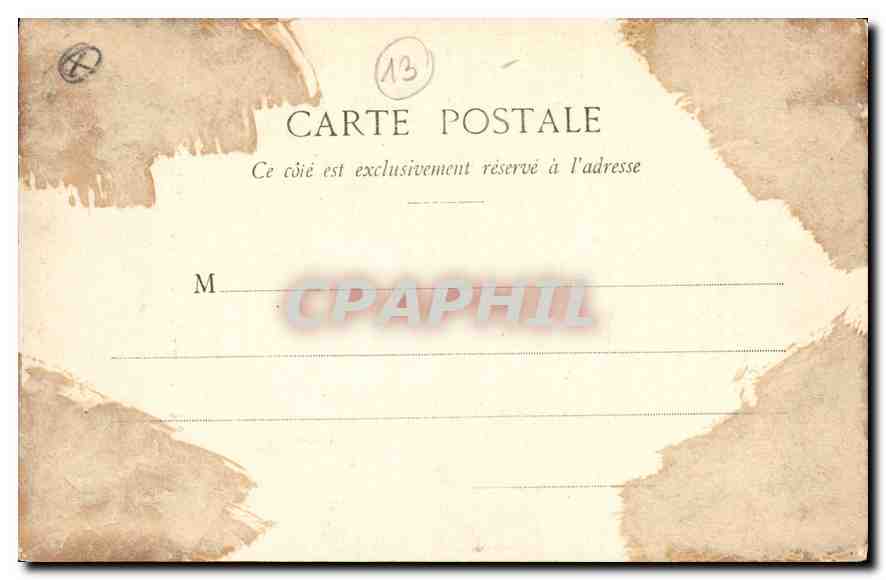 CPA Tarascon Porte de la Condamine fin du XIV siecle  — Rückseite