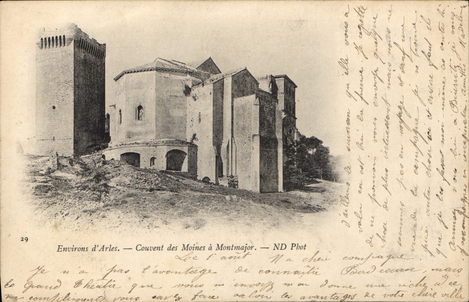 Environs d'Arles — Couvent des Moines à Montmajor — ND Pbot