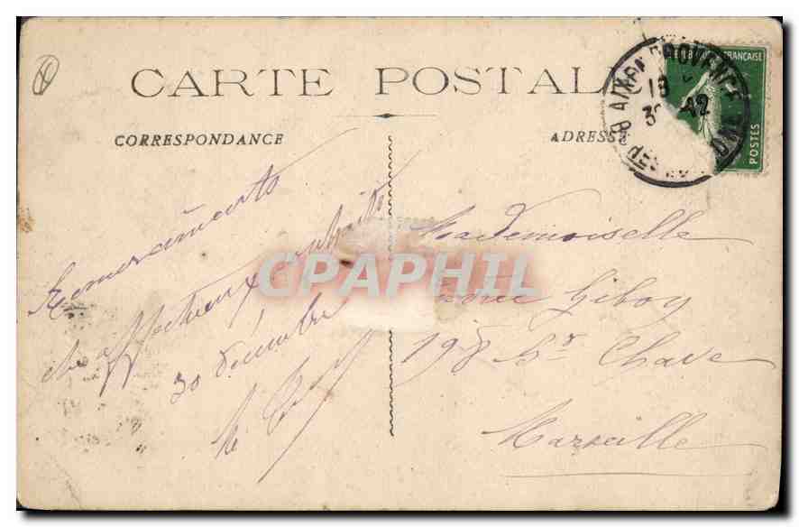 Aix-en-Provence — Cathédrale Saint-Sauveur (XIIIe siècle) — J. B. Thomas, 581 — Verso