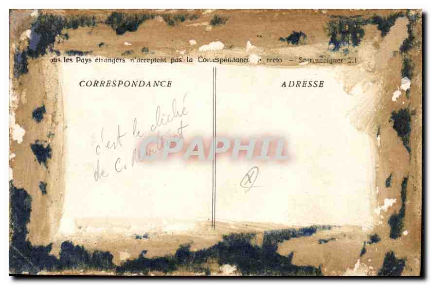 Aix-en-Provence - Das Erzbischöfliche Schloss - Die Gobelins-Saal — Sammlung C. M. — Rückseite