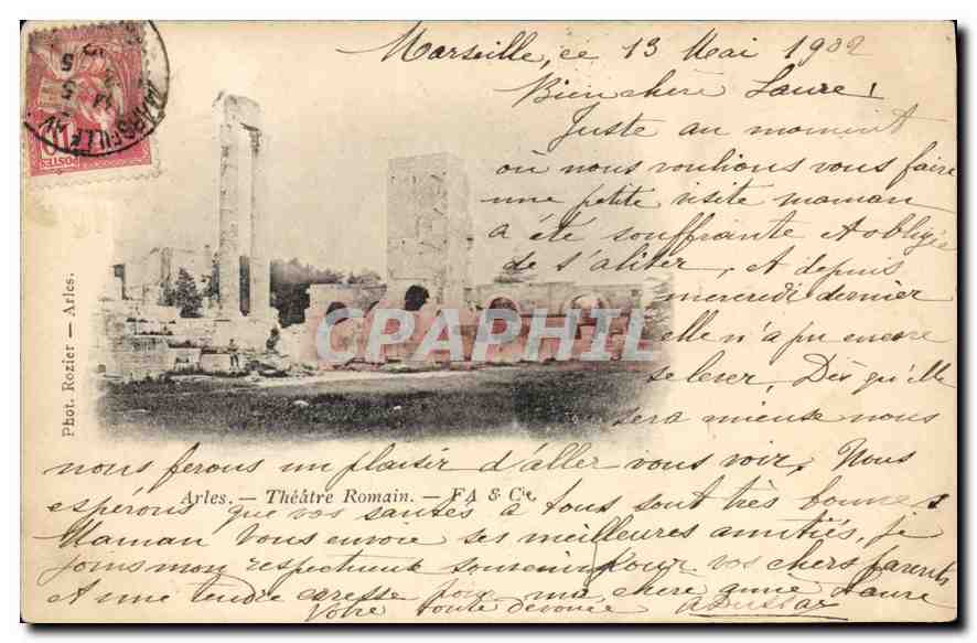 Marseille — Théâtre Romain — Phot. Rozier — Arles & Cie