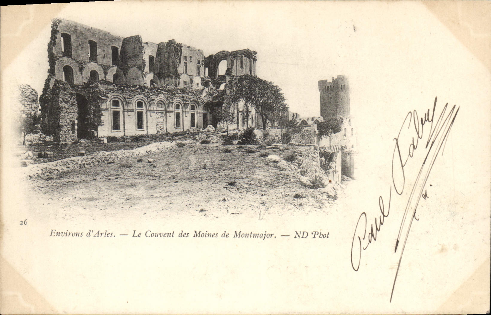 Environs d'Arles — Le Couvent des Moines de Montmajor — ND Phot