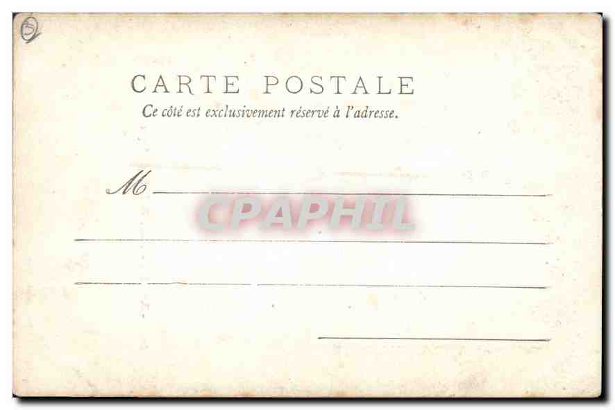 CPA Arles place de la Republique  — Verso