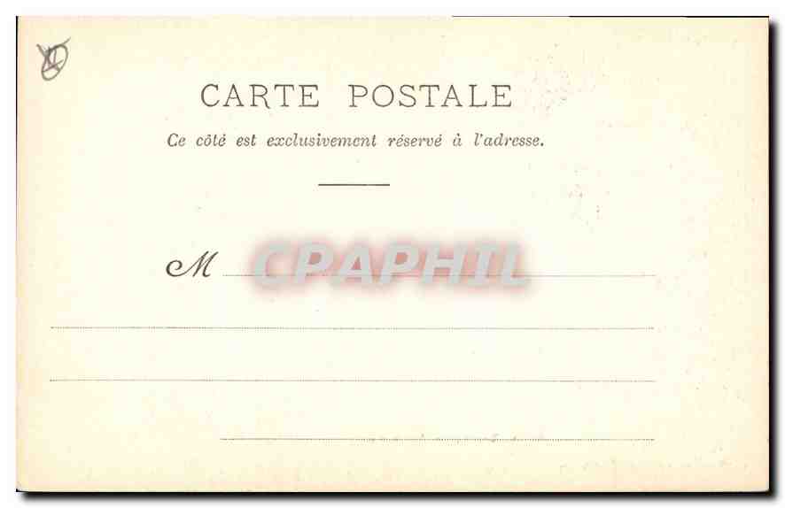 Aix-en-Provence — La Mairie — C. Martinet, édit., photo Jouven. — Verso