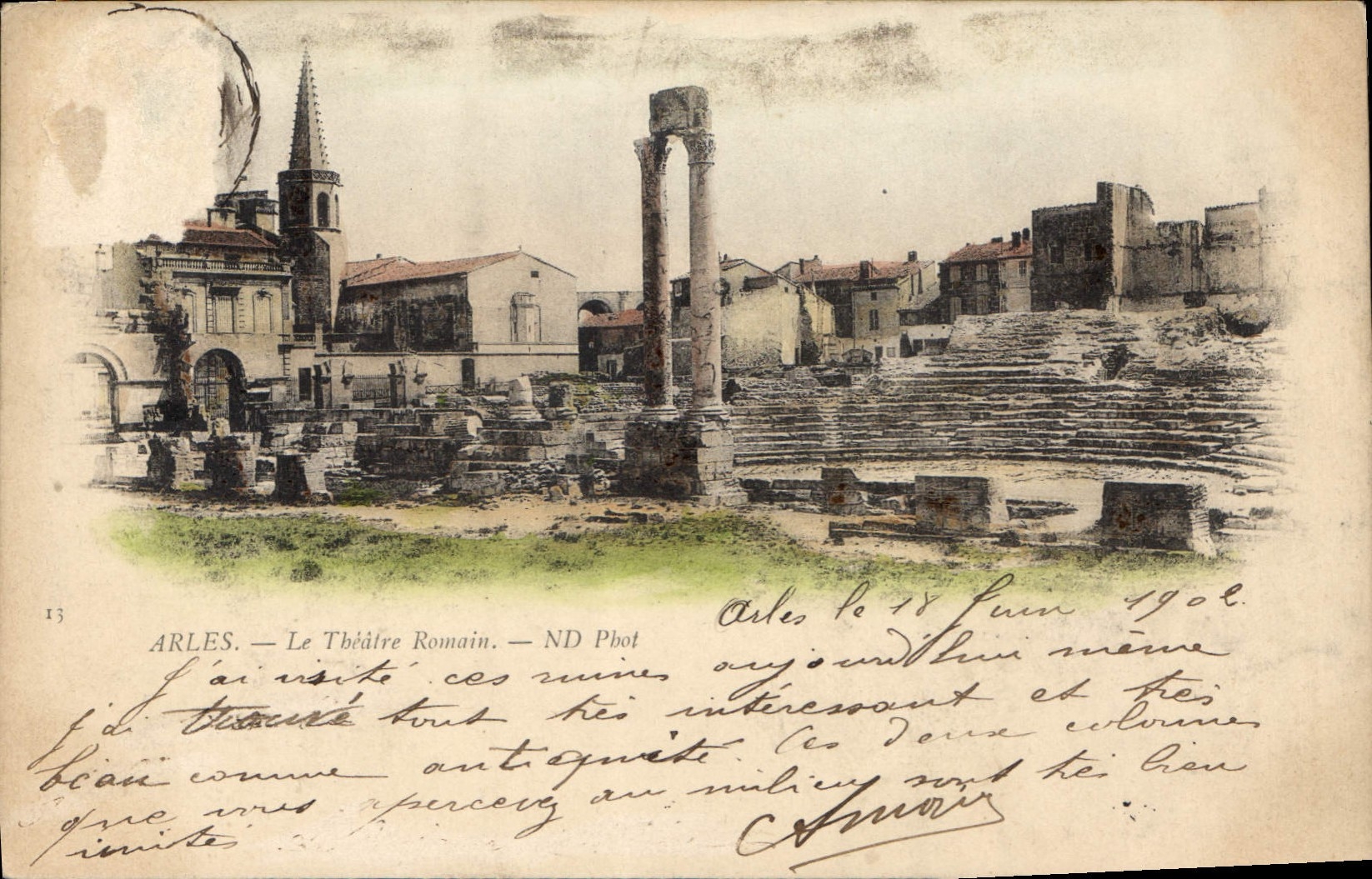 Arles — Le Théâtre Romain — ND Pbot