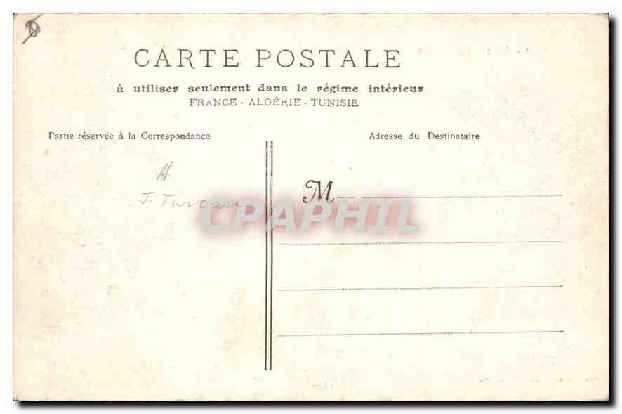 Arles - Square des Lices — Tour romaine et fontaine — éditeur Ch. de Laffebure, n° 2317 — Reverso