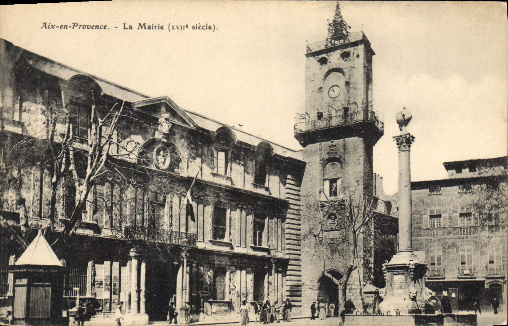 CPA Aix en Provence La Mairie XVII siecle 