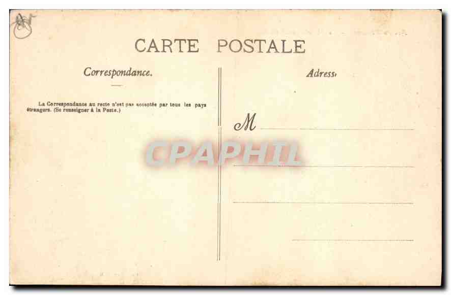 CPA Aix en Provence La Mairie XVII siecle  — Rückseite