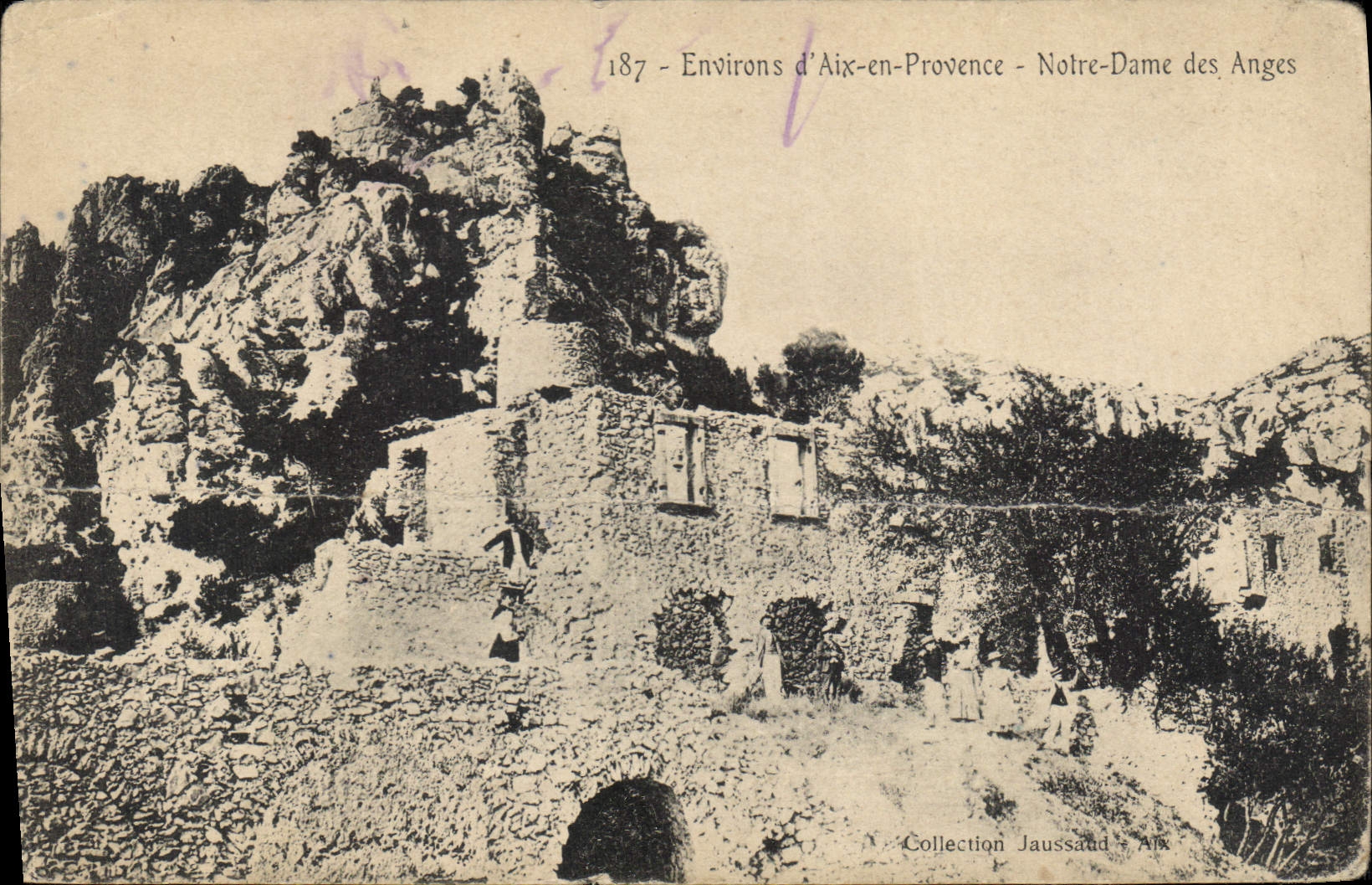 Umgebung von Aix-en-Provence — Notre-Dame des Anges — Sammlung Jaussaud