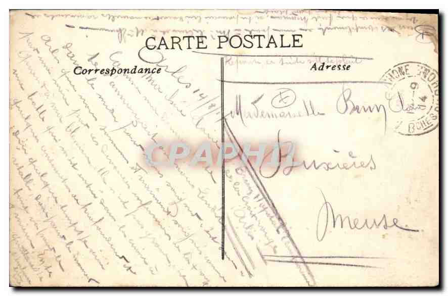 CPA En Provence La Farandole  — Verso