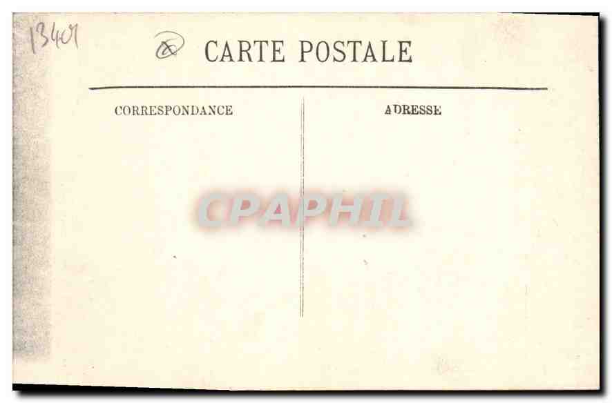 CPA Arles Chapelle des Aliscamps  — Verso