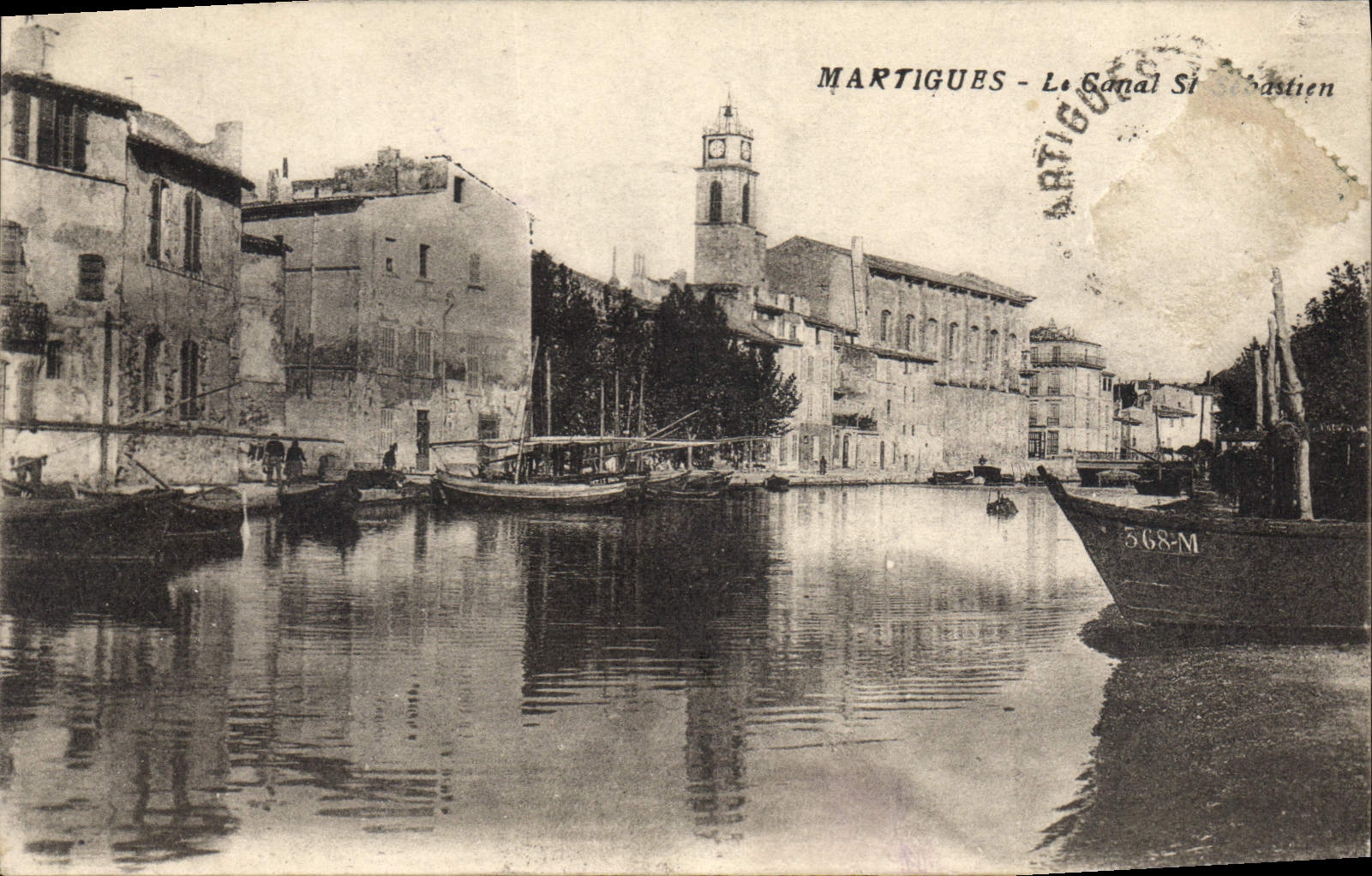 CPA Martigues Le Canal St Sebastien 