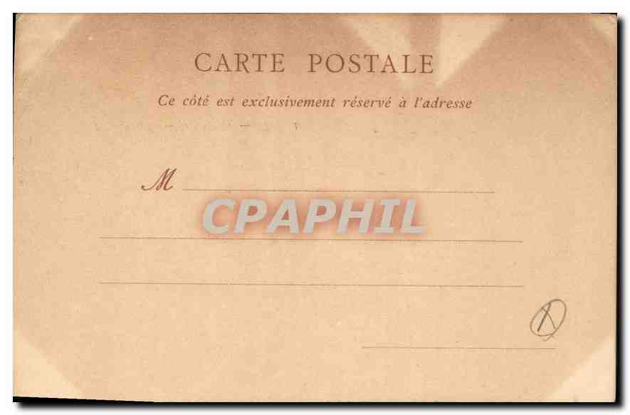 CPA Les Baux Le Chateau  — Rückseite