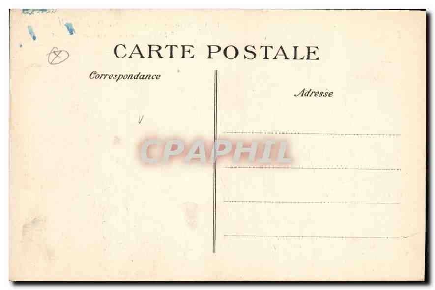CPA Environs d'Aix L'Aqueduc de Roquefavour Le Pont du Chemin de fer  — Rückseite