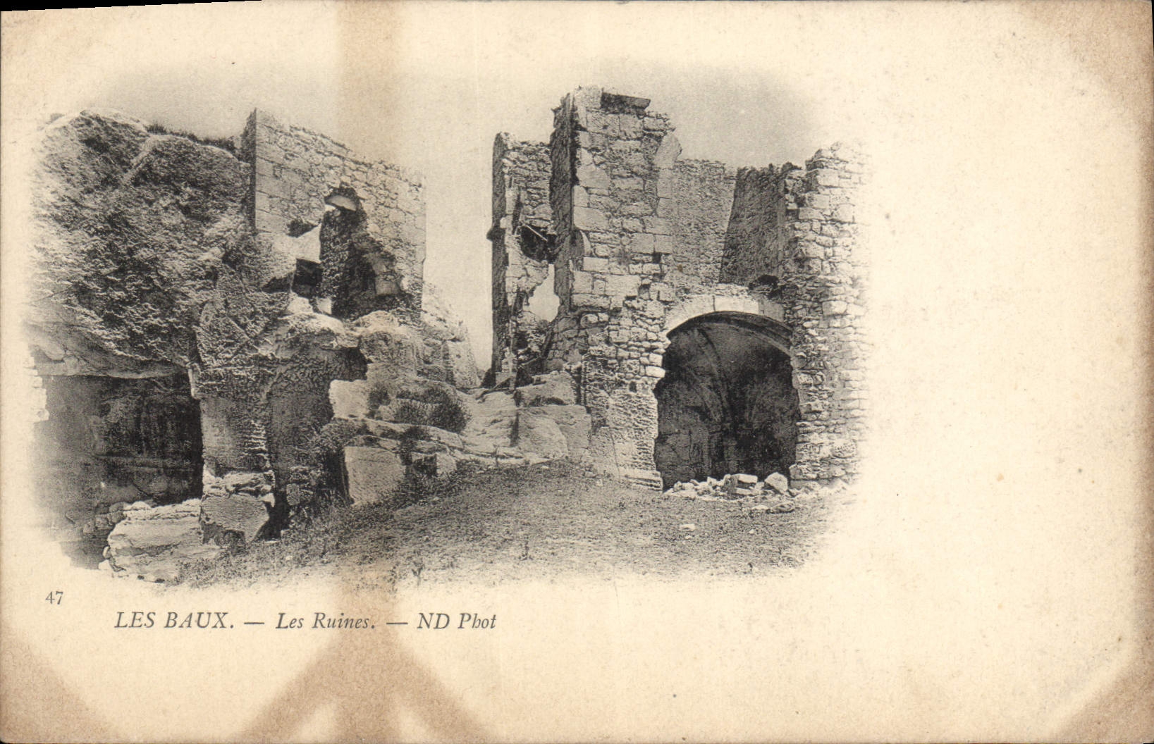 Les Baux — Les Ruines — ND Phot