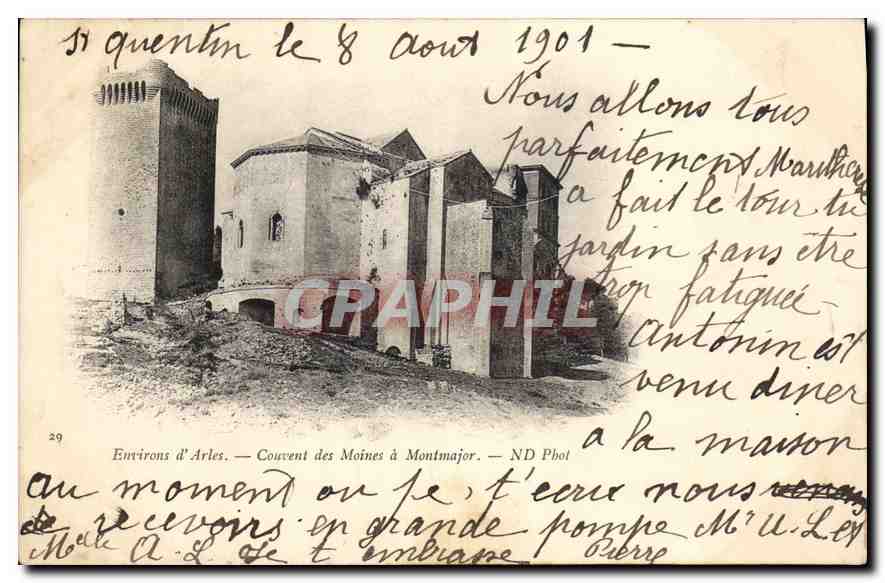 Environ d'Arles — Couvent des Moines à Montmajour — ND Phot