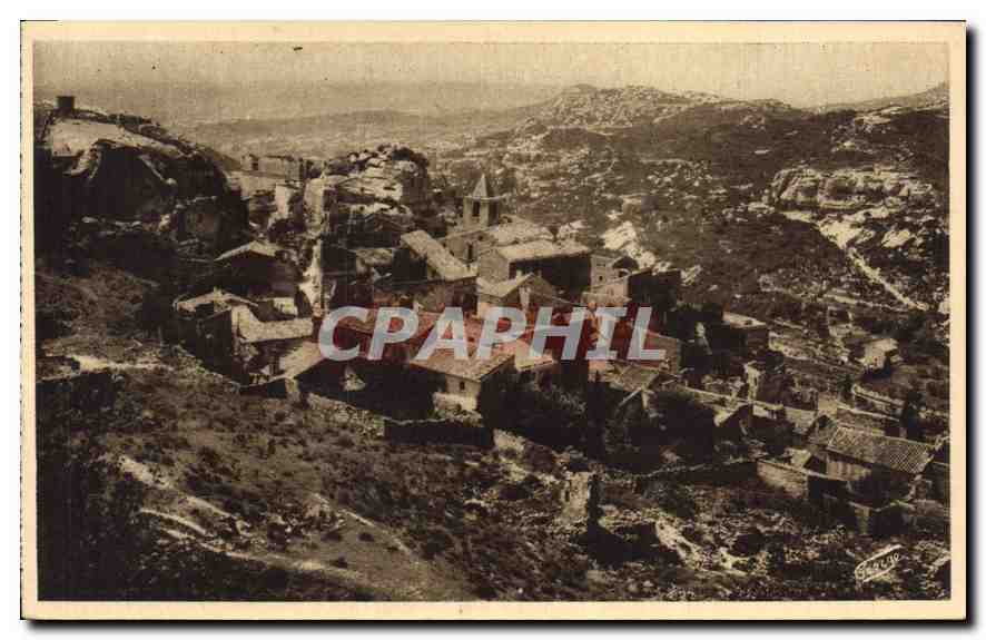 CPA Les Baux Vue generale 
