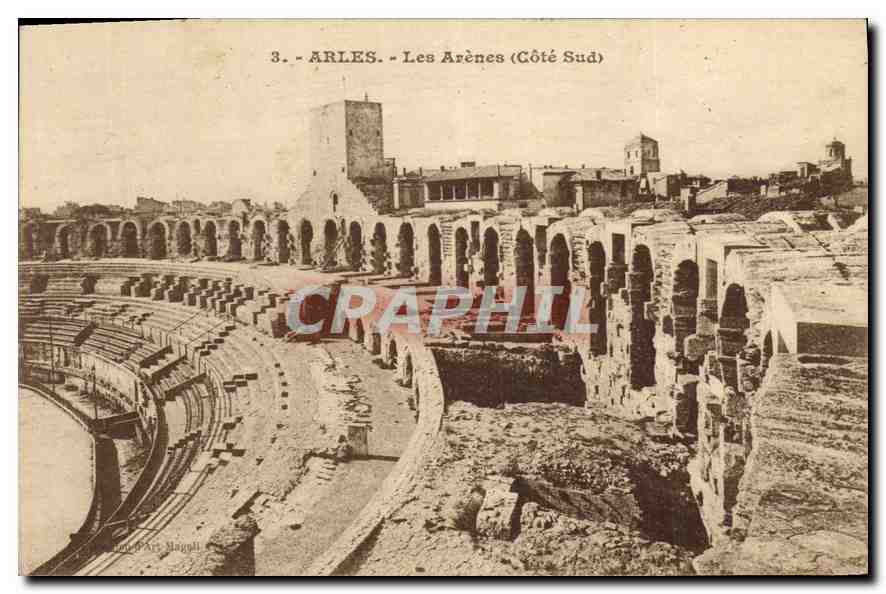 CPA Arles Les Arenes Cote Sud 