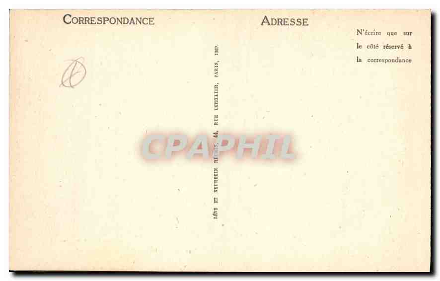 CPA Fontvieille B du R Le moulin de A Daudet  — Rückseite