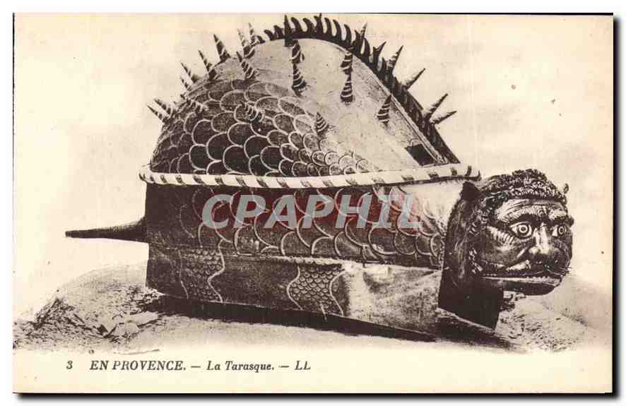 CPA En Provence La Tarasque 