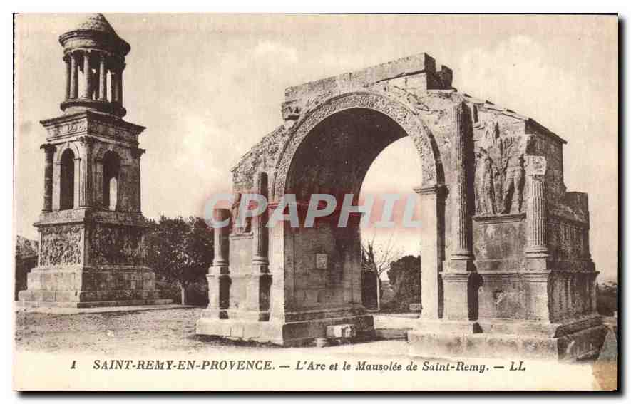 Saint-Rémy-en-Provence — Der Bogen und das Mausoleum von Saint-Rémy — LL