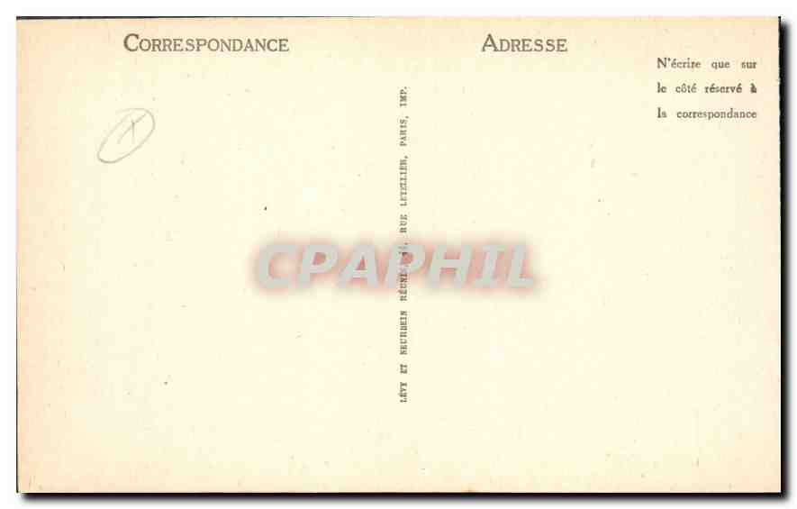 CPA Monmajour B du R Ensemble des Ruines Aux Moines cote sud ouest  — Verso