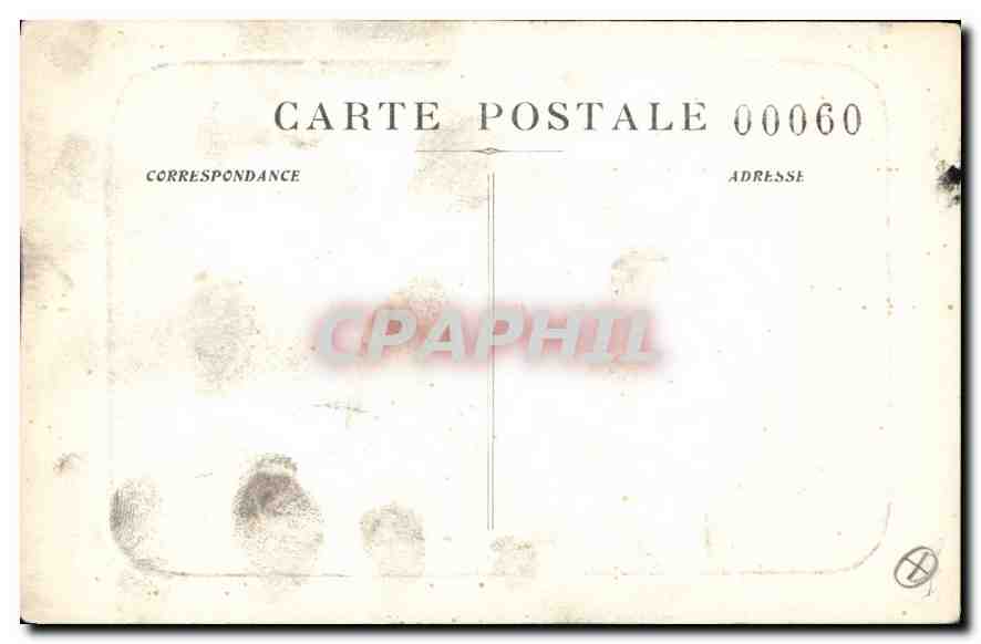 CPA  Bords de l'Huveaune Aubagne — Rückseite