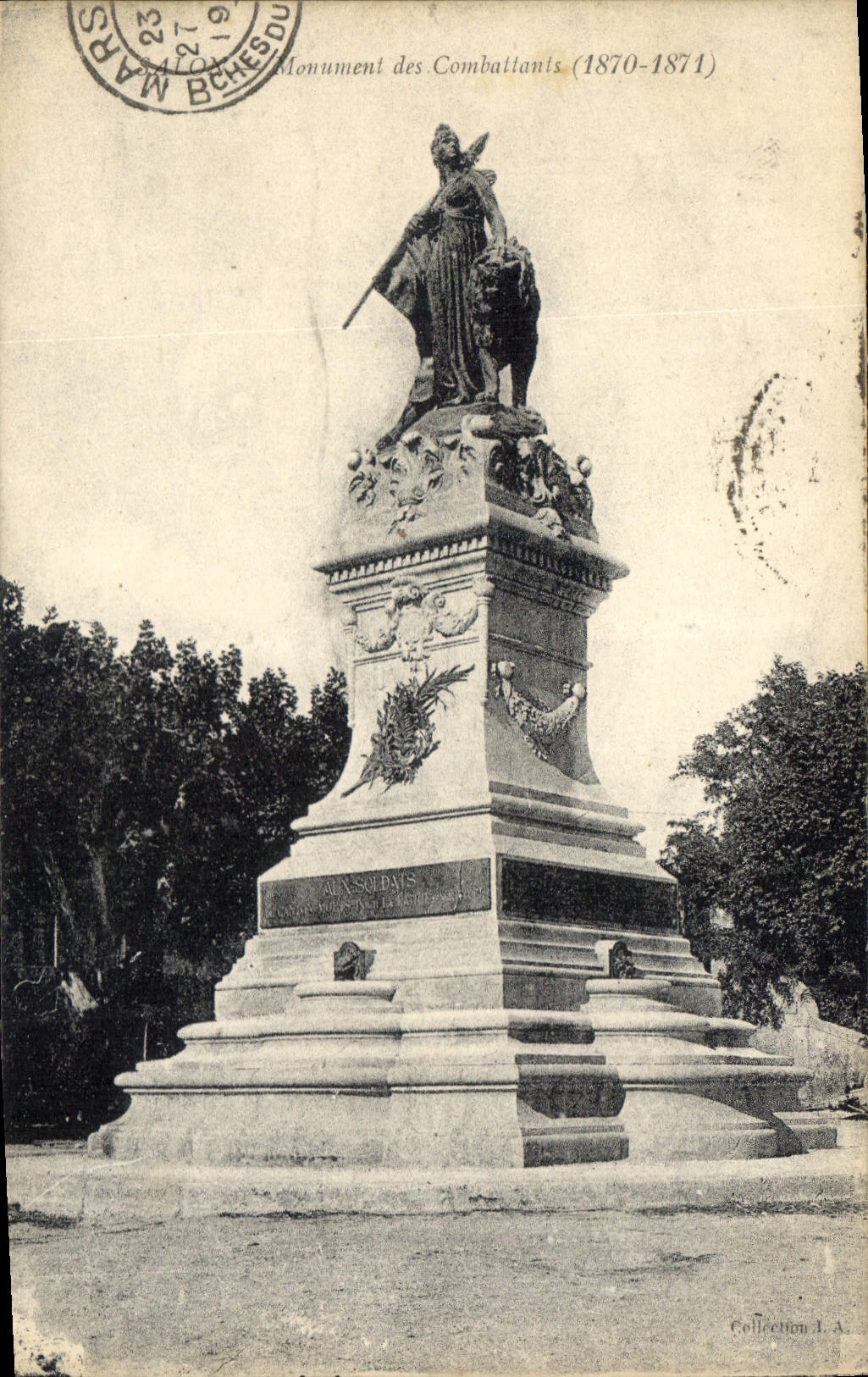 Monument des Combattants (1870-1871) — Béhesdu — Collection L.A.