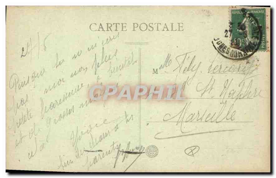 Monument des Combattants (1870-1871) — Béhesdu — Collection L.A. — Verso
