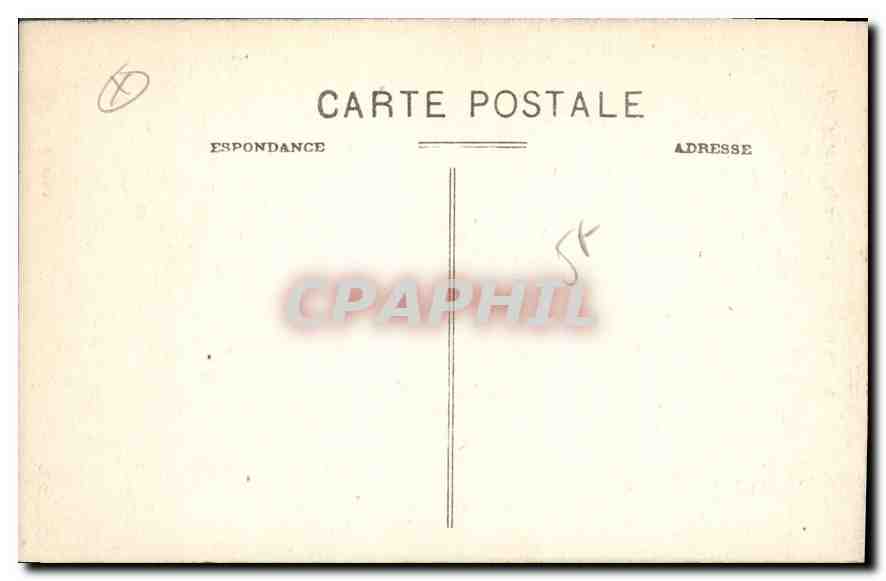 Les Baux - La Rue des Fours et le Château — Coll. F. O. — Verso