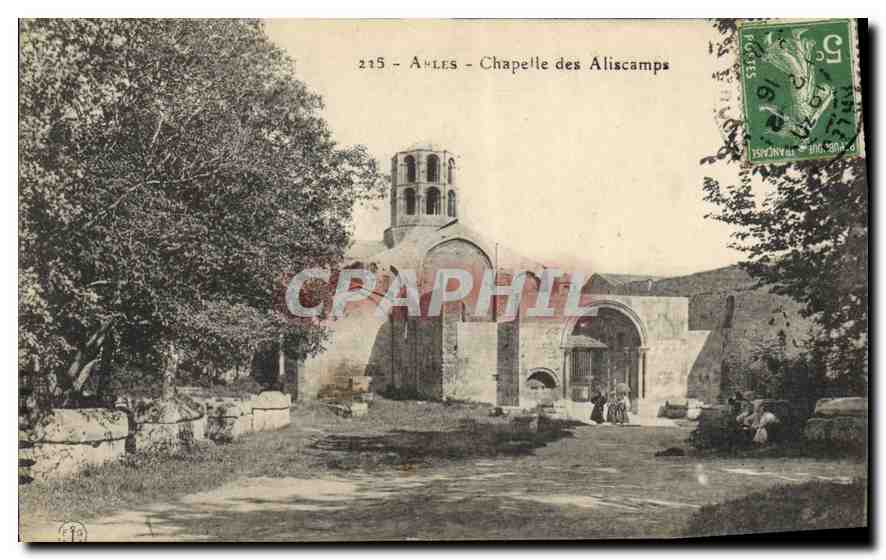 CPA Chapelle des Aliscamps