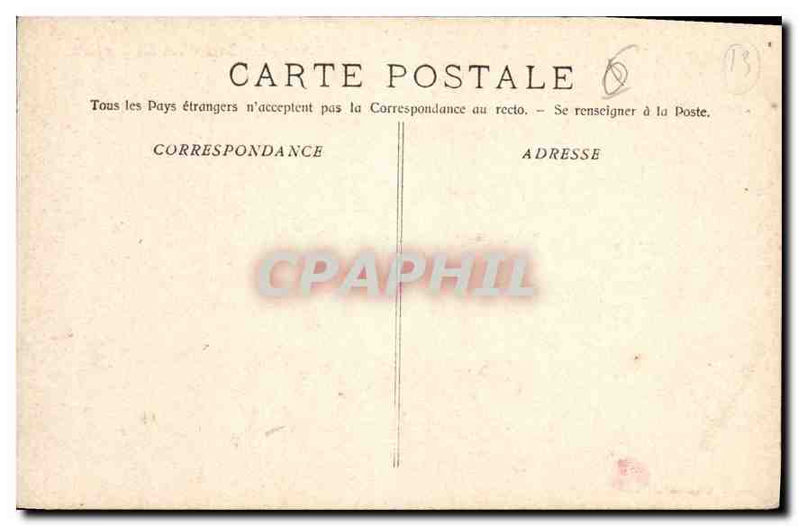CPA Les Baux - Vue des Remparts — Rückseite