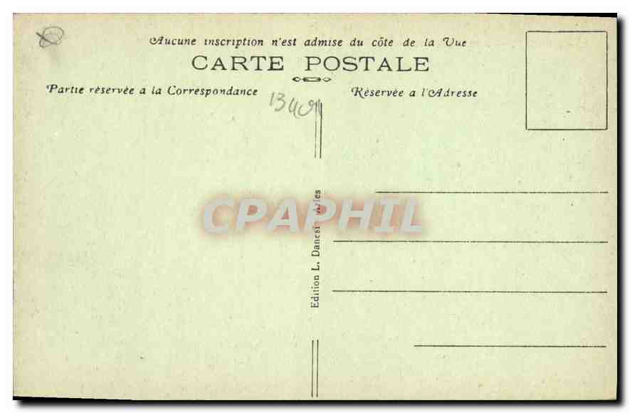 CPA Arles - Les Arenes — Verso