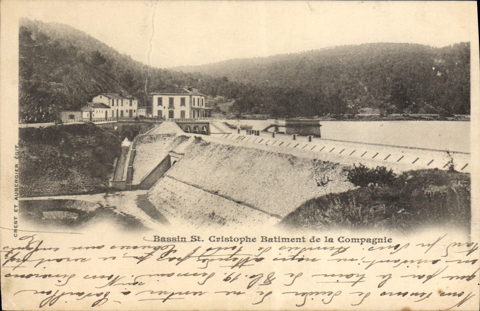 CPA Bassin St. Cristophe Batiment de la Compagnie