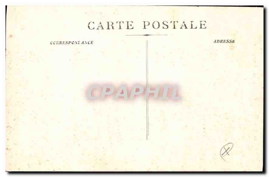 CPA Eglise St-Jean de Malte Aix en Provence — Back