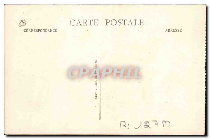 CPA Montmajour. Chapelle Ste-Croix — Verso