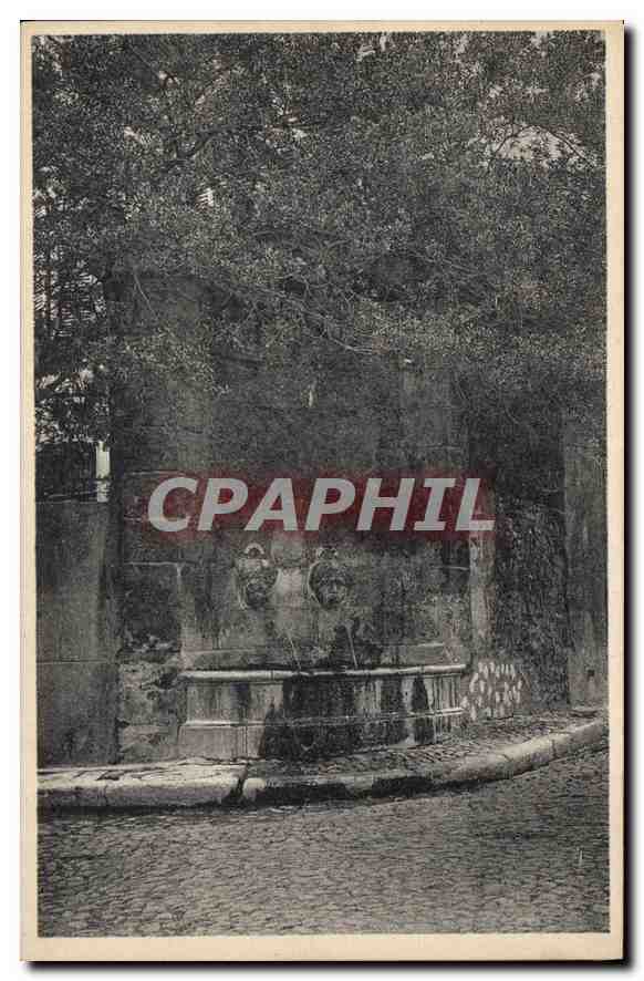 Aix-en-Provence — Fontaine d'Argent — J. Gouard, Aix — Circlet E. Brun