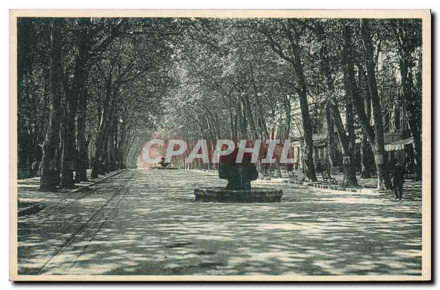 CPA Cours Mirabeau Aix en Provence
