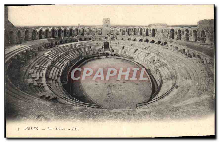 Arles — Les Arènes — LL. - Anverso