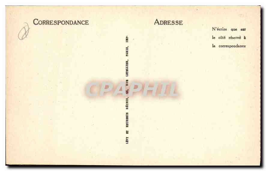 CPA Les Alyscamps - L'Allee des Tombeaux Arles — Verso