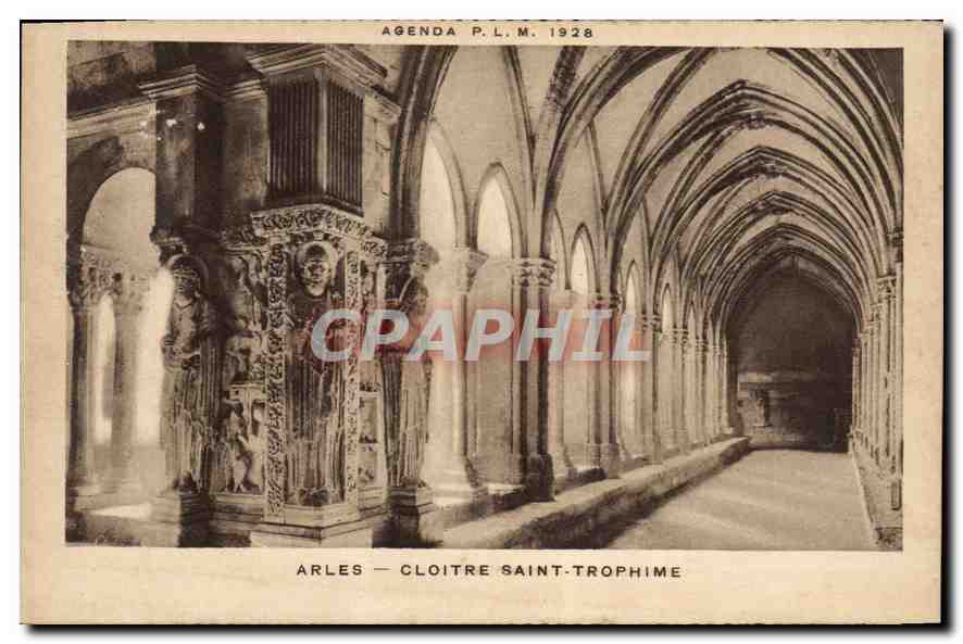 CPA Cloitre Saint-Trophime Arles